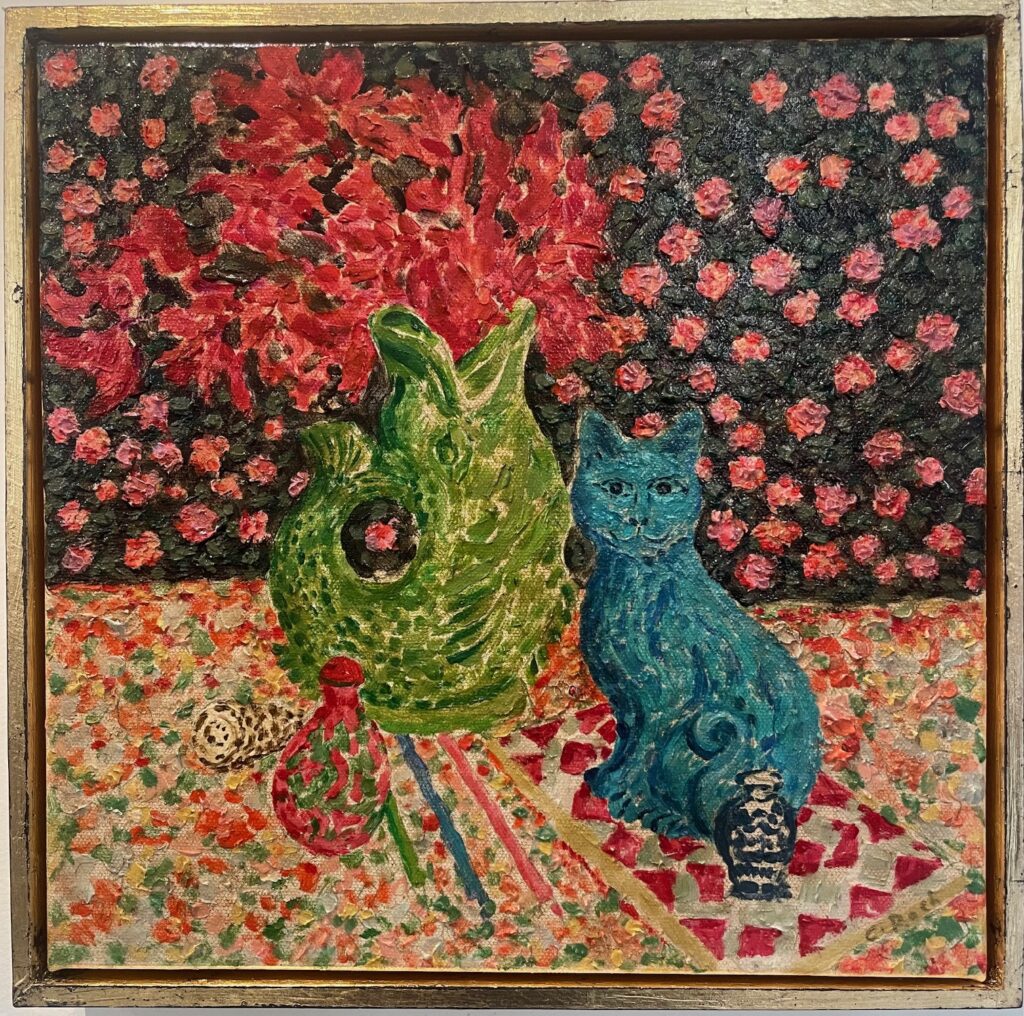 Porcelain Blue
Impasto, acrylic on stretched canvas