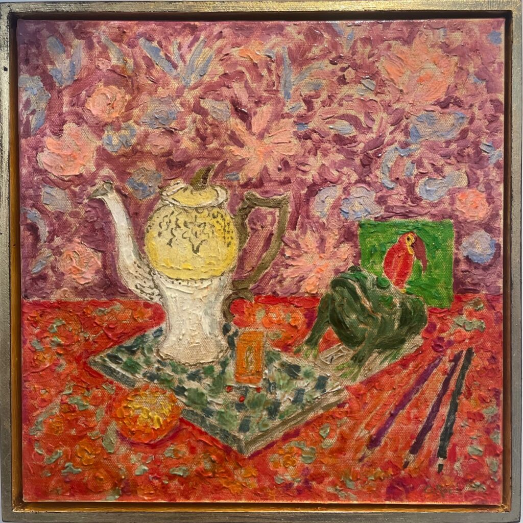 Porcelain Pot
Impasto, acrylic on stretched canvas